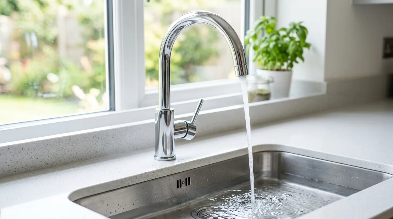 Local Plumbing Master Pros same day plumber fixing a faucet in Covington, TX